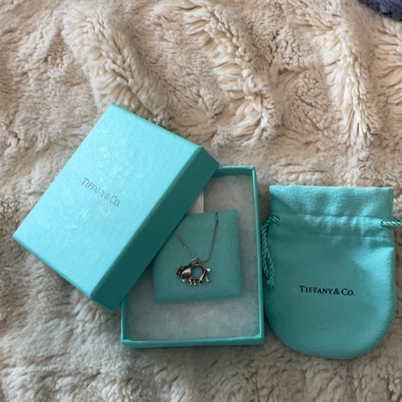 Tiffany & Co. Jewelry - Tiffany & Co. Save The Wild Elephant Tsavorite Gem Necklace NWT